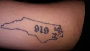 919 North Carolina Tattoo