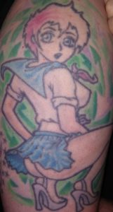 Dave Scearce tattoo / Anima Girl Tattoo