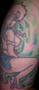 Dave Scearce tattoo / Anima Girl Tattoo