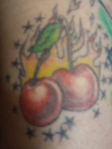 Cherry Tattoo / Bruce White Tattoo