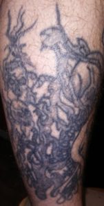 Hell Scene Tattoo / Paul Booth Art Work / James Vaughn Tattoo
