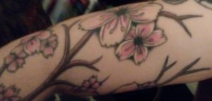 Cherry Blossoms Tattoo/ tattoo by Jax from Apex Tattoo Factory