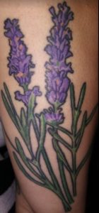 lavender tattoo