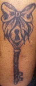 Heart Key Tattoo