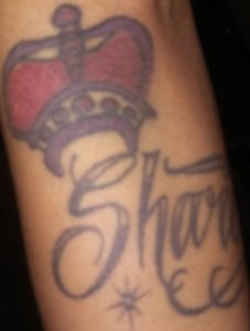 Queen Sharon Tattoo