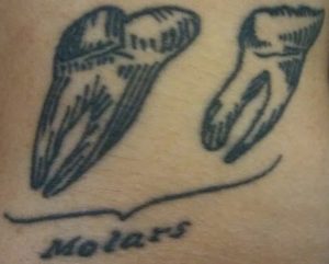 molars tattoo