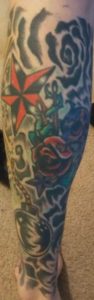 Leg Sleeve Tattoo artist Erick Lee