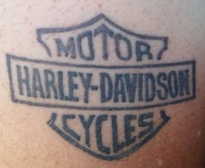 Harley Davidson Shield Tattoo