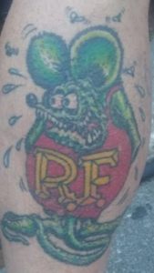 Ed Big Daddy Roth Rat Fink Tattoo