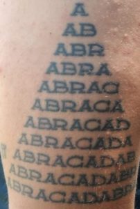 Abracadabra Tattoo