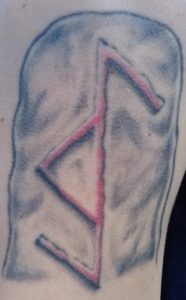 Bind Rune Tombstone Tattoo