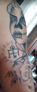 Day of the Dead Sugar Skull Tattoo