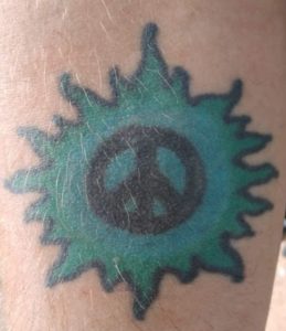 Green Peace Tattoo
