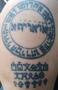 Kabbalah Medallion Tattoo
