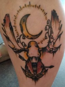 Elk of Hiisi Tattoo