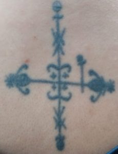 Veve of Papa Legba Tattoo