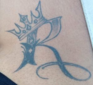 Crown R Tattoo