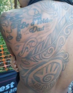 Shoulder Arm and Back Tattoos