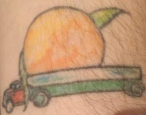 Allman Brothers Eat A Peach Tattoo