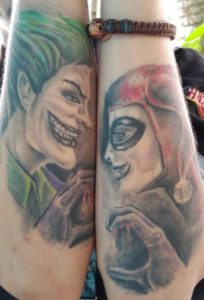 Joker and Harley Quinn Tattoo