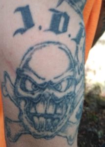 J. D. P. tattoo: