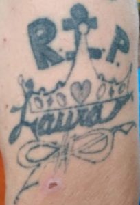 RIP Laura tattoo