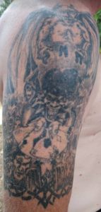 Hell's gate sleeve tattoo