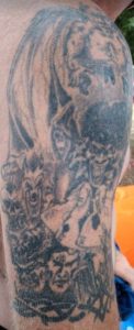 Hell's gate sleeve tattoo