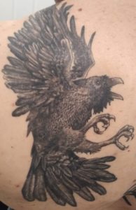 Hugin and Munin tattoos