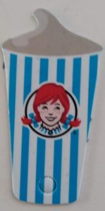 Wendy's Frosty Key Tag