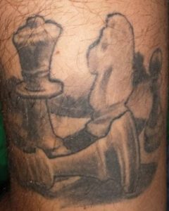 Chess tattoo