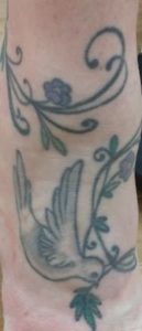 dove and olive branch tattoo