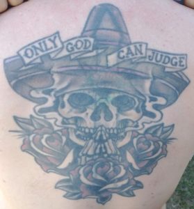 Only God Can Judge tattoo