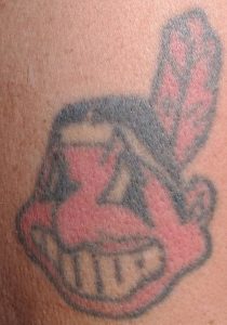 Cleveland Indians tattoo