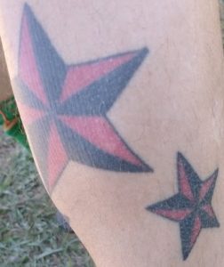 Nautical stars tattoo