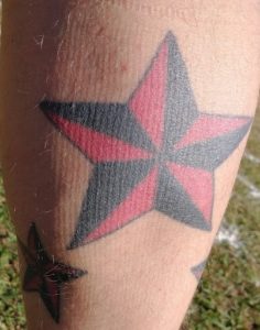 Nautical stars tattoo